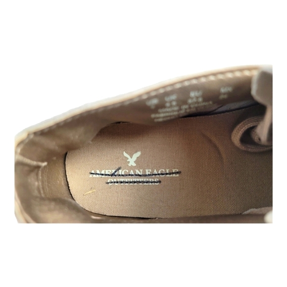 American Eagle Outfitters Tan Suede Chukka Sneakers - Picture 4 of 10